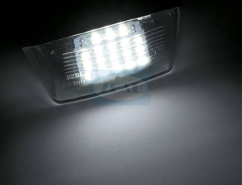 Peugeot LED License Plate Light ZL-F01