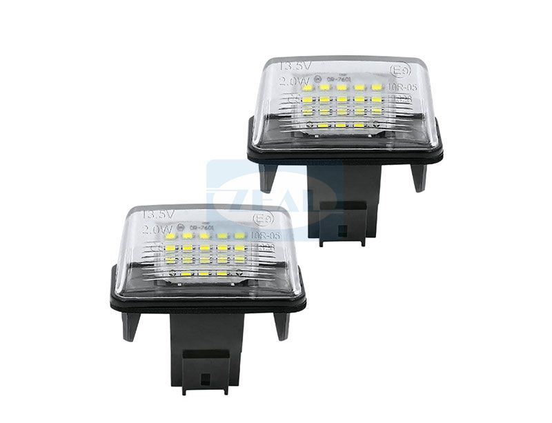 Peugeot LED License Plate Light ZL-F01